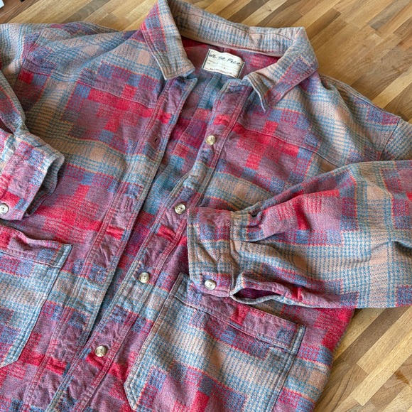 We The Free Jackets & Blazers - We The Free Keep It Cozy Plaid shirt